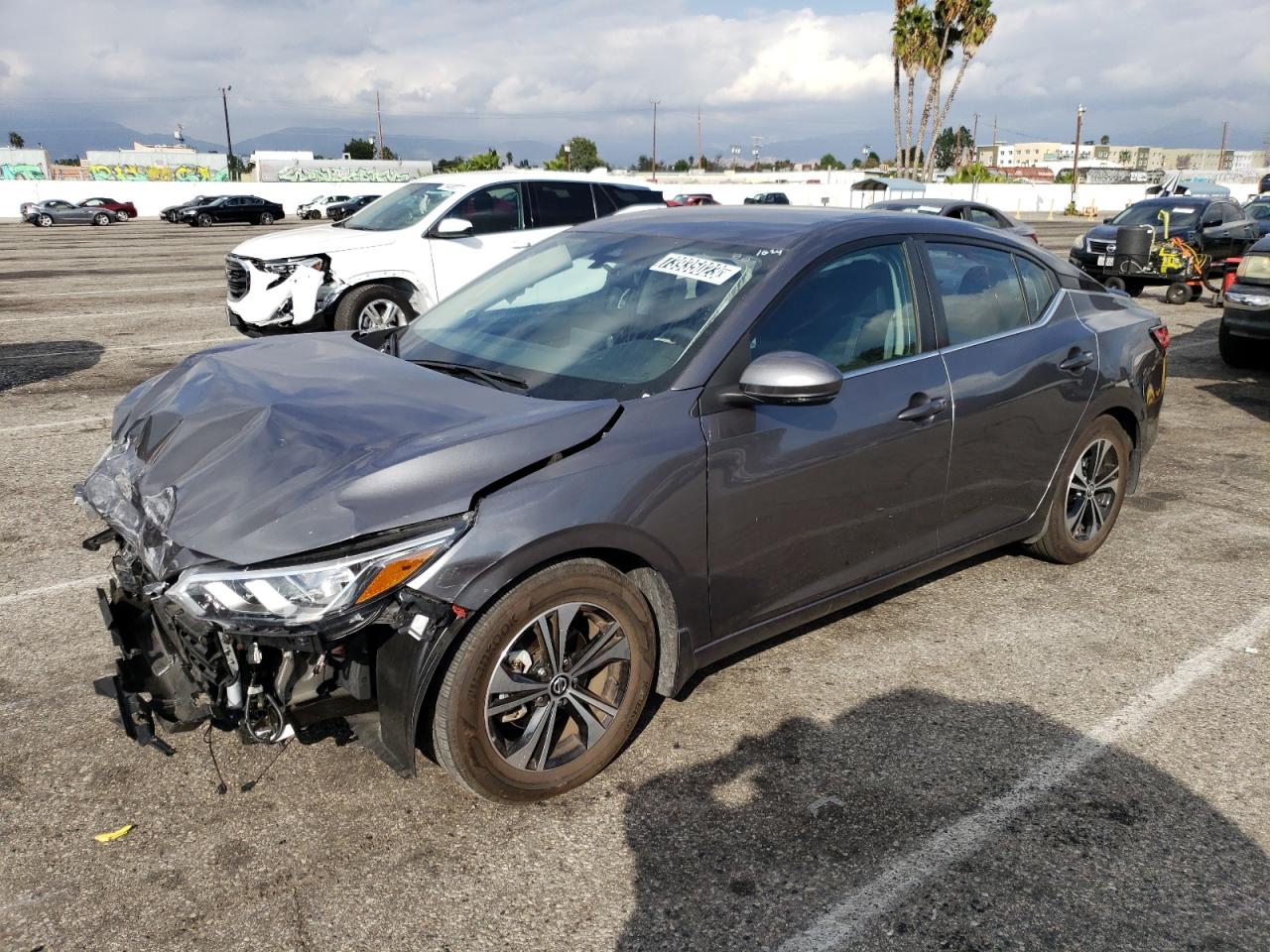 Image 1 of 2020 NISSAN SENTRA SV 2020 with VIN 3N1AB8CV0LY258570