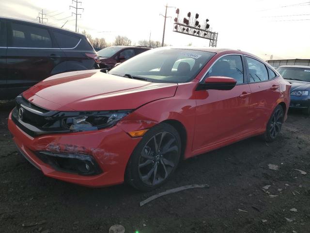 Image 1 of 2021 HONDA CIVIC SPORT 2021 with VIN 2HGFC2F83MH500912