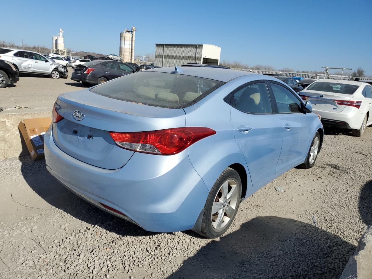 Изображение 3 2013 HYUNDAI ELANTRA GLS 2013 с VIN KMHDH4AE3DU496840