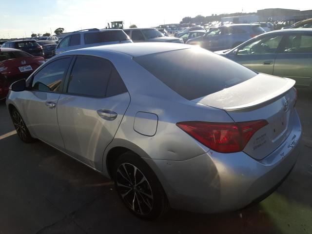Image 2 of 2019 TOYOTA COROLLA L 2019 with VIN 2T1BURHE7KC240754