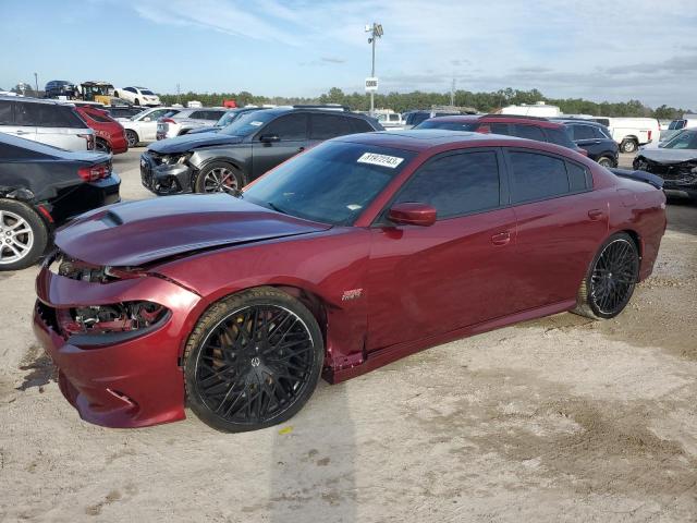 Image 1 of 2019 DODGE CHARGER SCAT PACK 2019 with VIN 2C3CDXGJ1KH542073