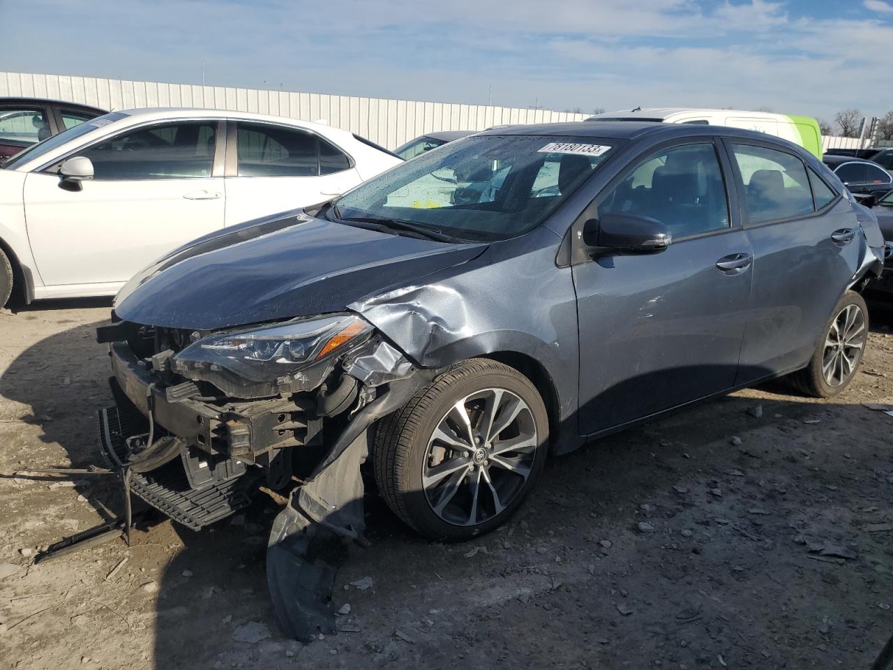 Image 1 of 2018 TOYOTA COROLLA L 2018 with VIN 2T1BURHE7JC004216