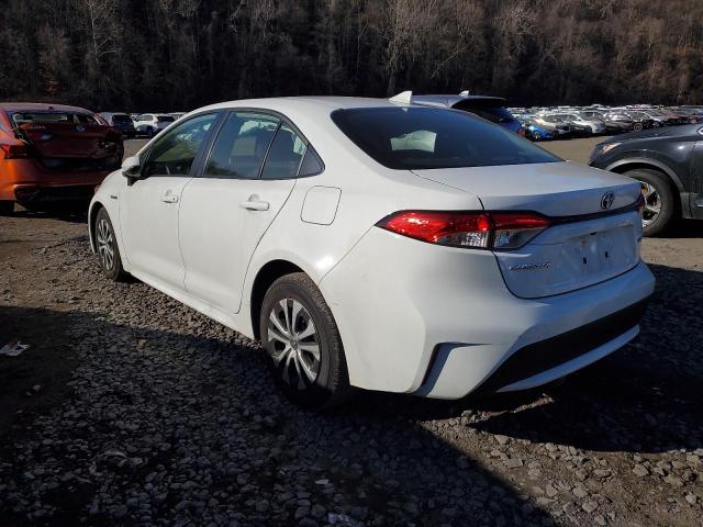 Image 2 of 2021 TOYOTA COROLLA LE 2021 with VIN JTDEAMDE4MJ033177