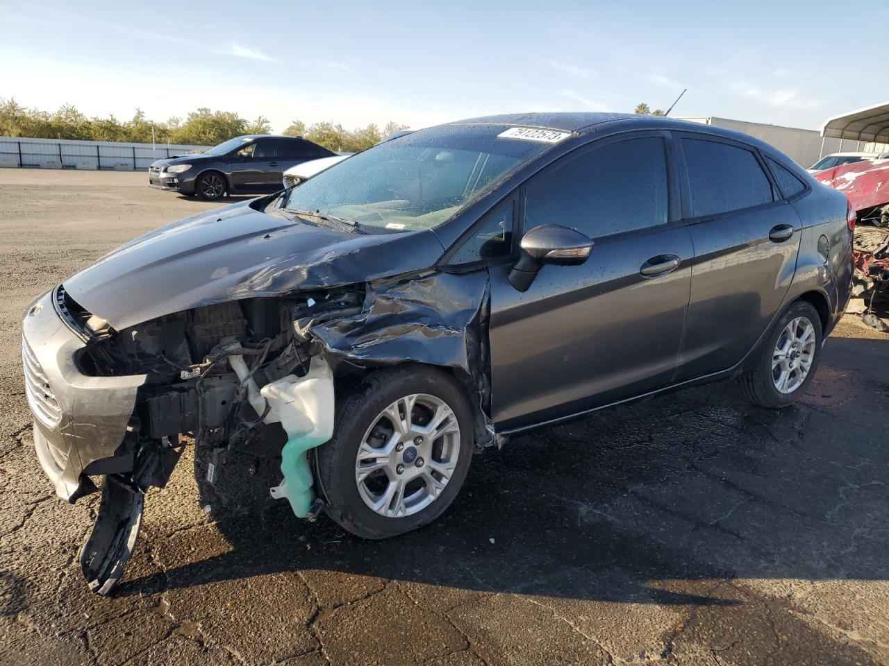 Image 1 of 2015 FORD FIESTA SE 2015 with VIN 3FADP4BJ7FM190627