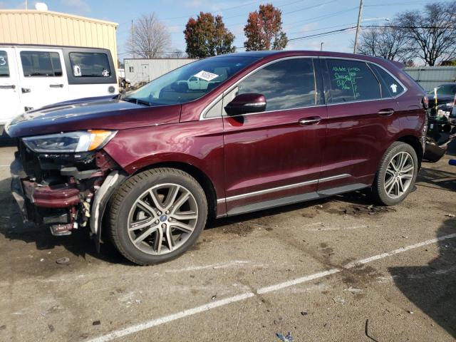 Image 1 of 2019 FORD EDGE TITANIUM 2019 with VIN 2FMPK3K9XKBC75510