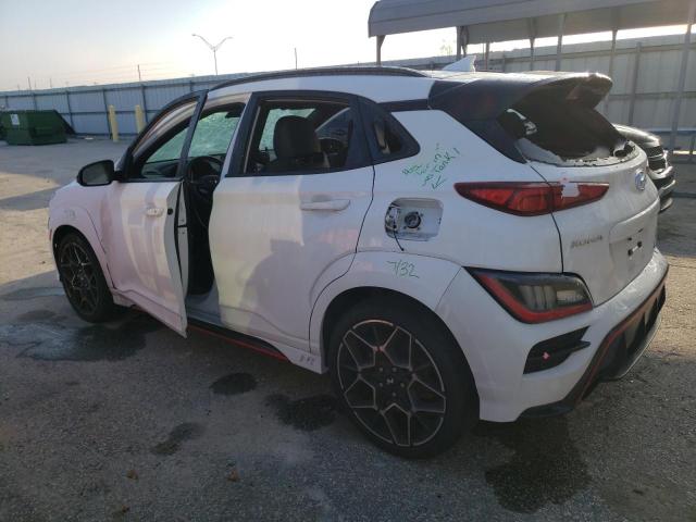 Image 2 of 2023 HYUNDAI KONA N BASE 2023 with VIN KM8KH3AC9PU009371