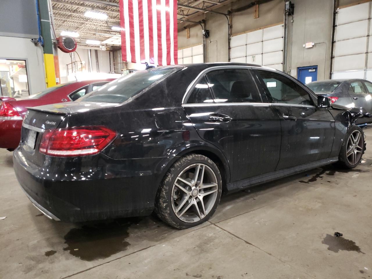 Image 3 of 2015 MERCEDES-BENZ E 350 4MATIC 2015 with VIN WDDHF8JB9FB165645