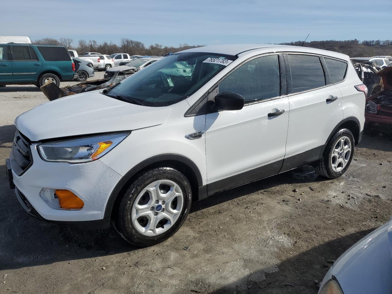 Image 1 of 2017 FORD ESCAPE S 2017 with VIN 1FMCU0F7XHUC78877