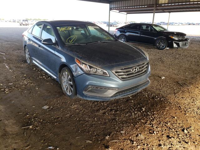 Image 1 of 2017 HYUNDAI SONATA SPORT 2017 with VIN 5NPE34AF4HH436632