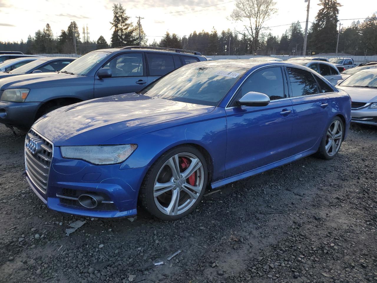 Image 1 of 2017 AUDI S6 PRESTIGE 2017 with VIN WAUHFAFC4HN067639