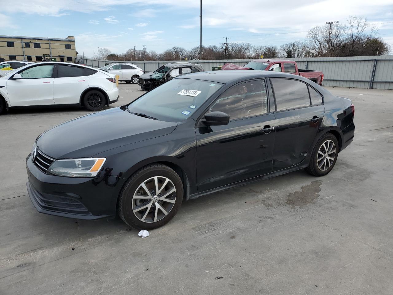 Image 1 of 2016 VOLKSWAGEN JETTA SE 2016 with VIN 3VWB67AJ5GM286066