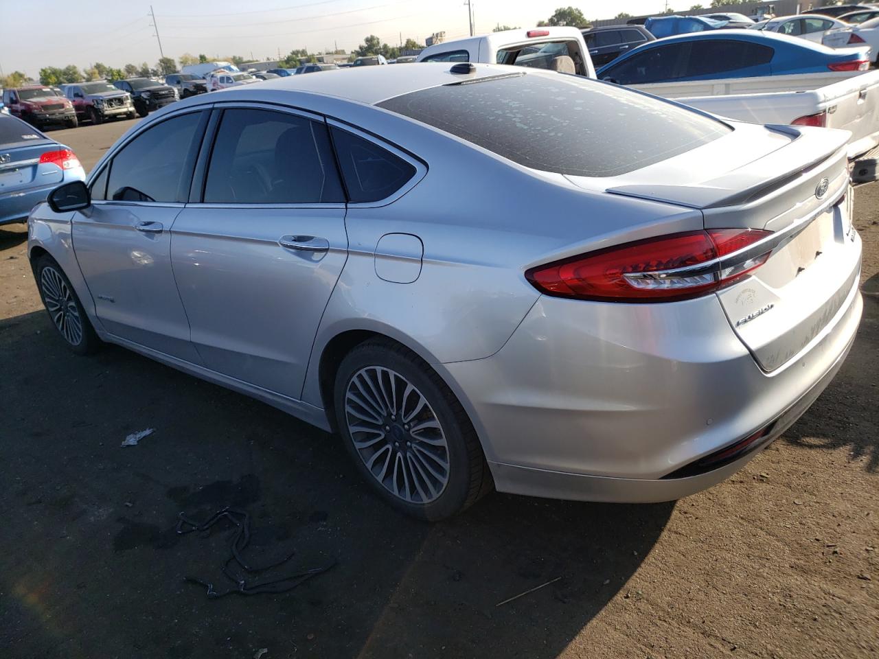 Image 2 of 2018 FORD FUSION TITANIUM/PLATINUM HEV 2018 with VIN 3FA6P0RUXJR181885