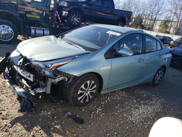 Image 1 of 2021 TOYOTA PRIUS LE 2021 with VIN JTDL9MFU0M3025537