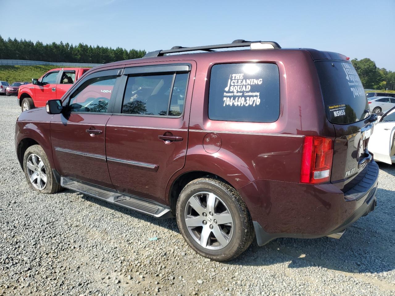 Изображение 2 2014 HONDA PILOT TOURING 2014 с VIN 5FNYF3H91EB003696