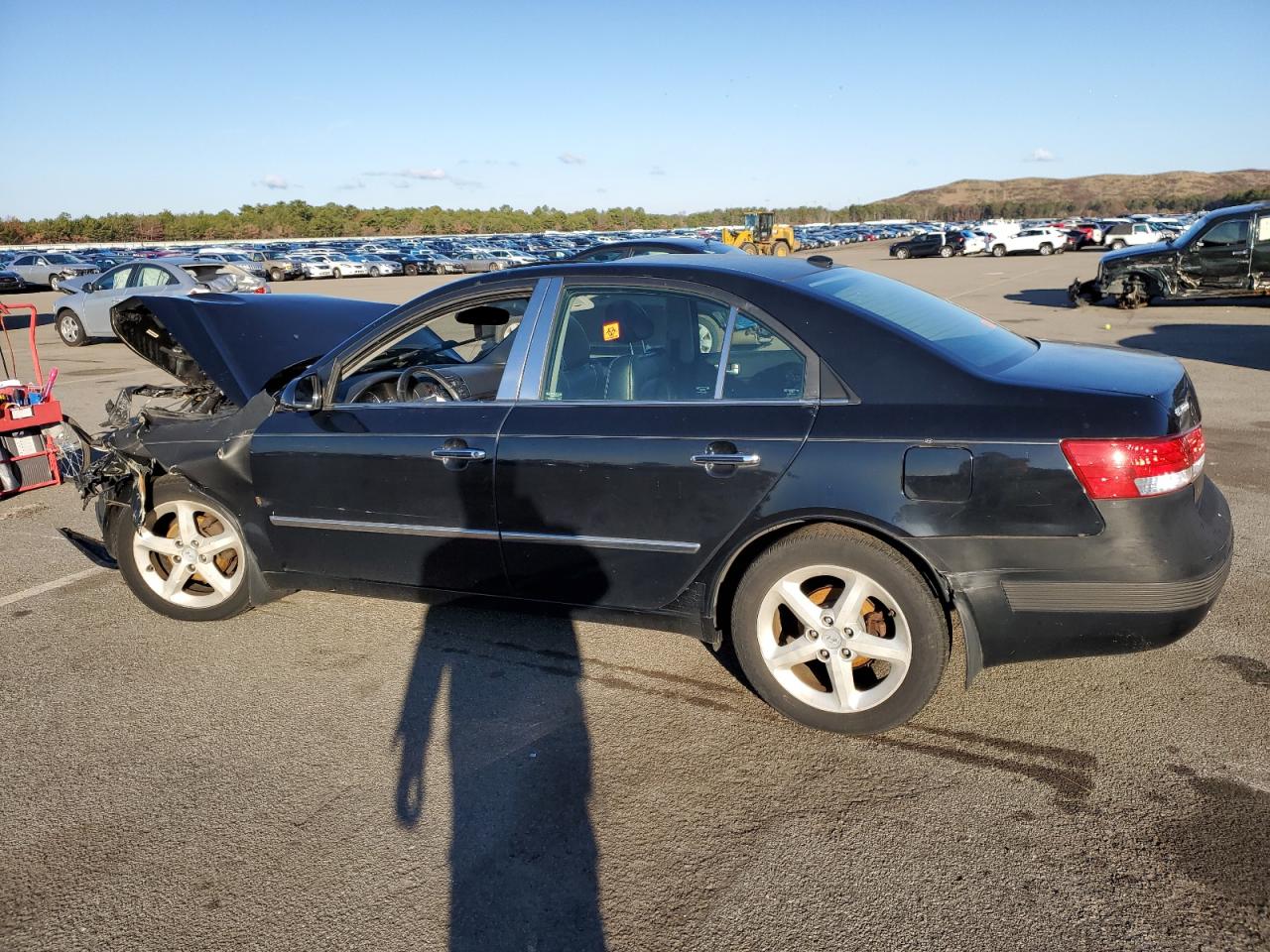 Obraz 2 z 2008 HYUNDAI SONATA SE 2008 z VIN 5NPEU46C38H314758