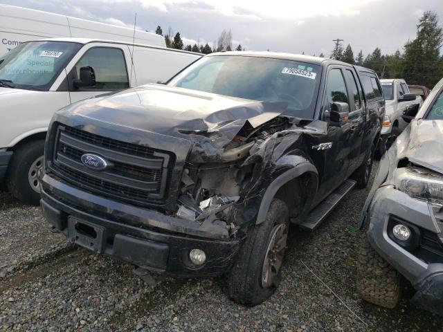 Image 1 of 2014 FORD F150 SUPER CAB 2014 with VIN 1FTFX1EF4EFD12187