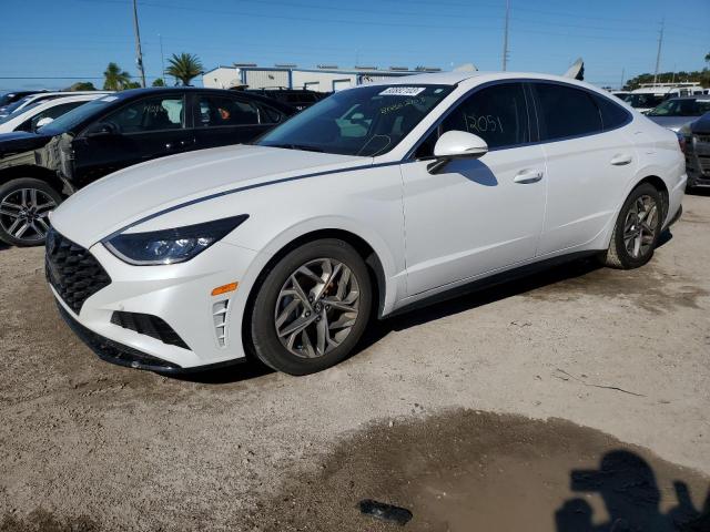 Image 1 of 2021 HYUNDAI SONATA SEL 2021 with VIN KMHL64JA2MA150584