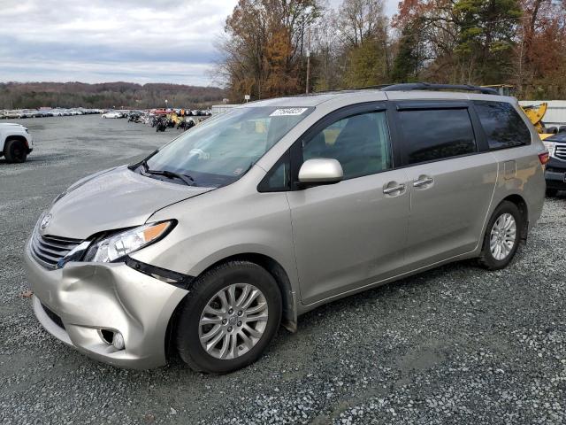 Image 1 of 2017 TOYOTA SIENNA XLE 2017 with VIN 5TDYZ3DC1HS876566
