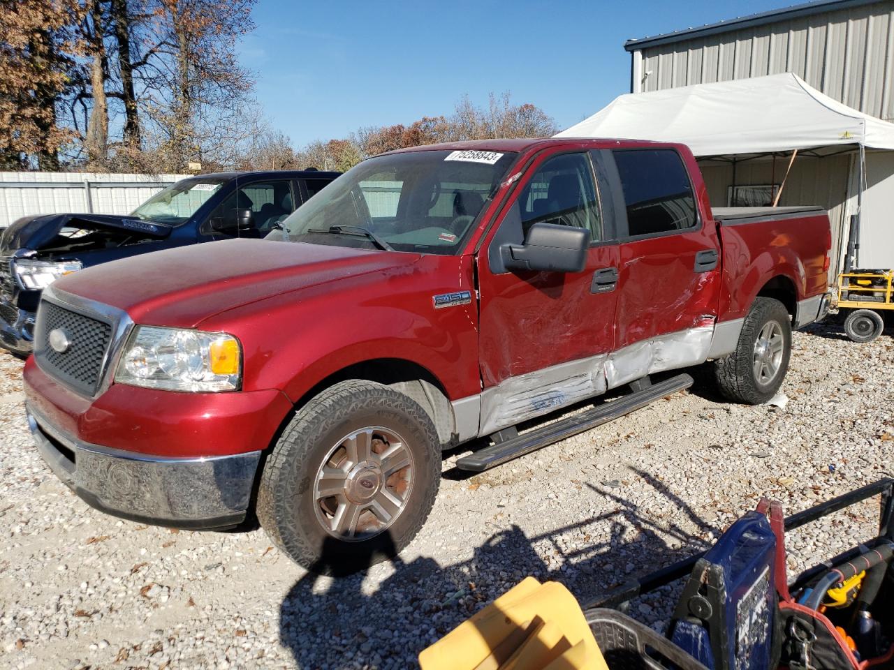 Image 1 of 2007 FORD F150 SUPERCREW 2007 with VIN 1FTRW12W07KA71839