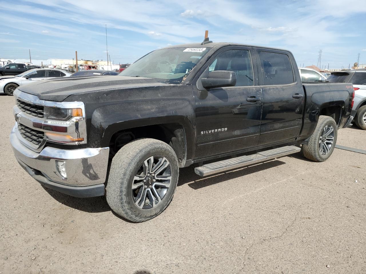 Изображение 1 2018 CHEVROLET SILVERADO K1500 LT 2018 с VIN 3GCUKRER7JG361617