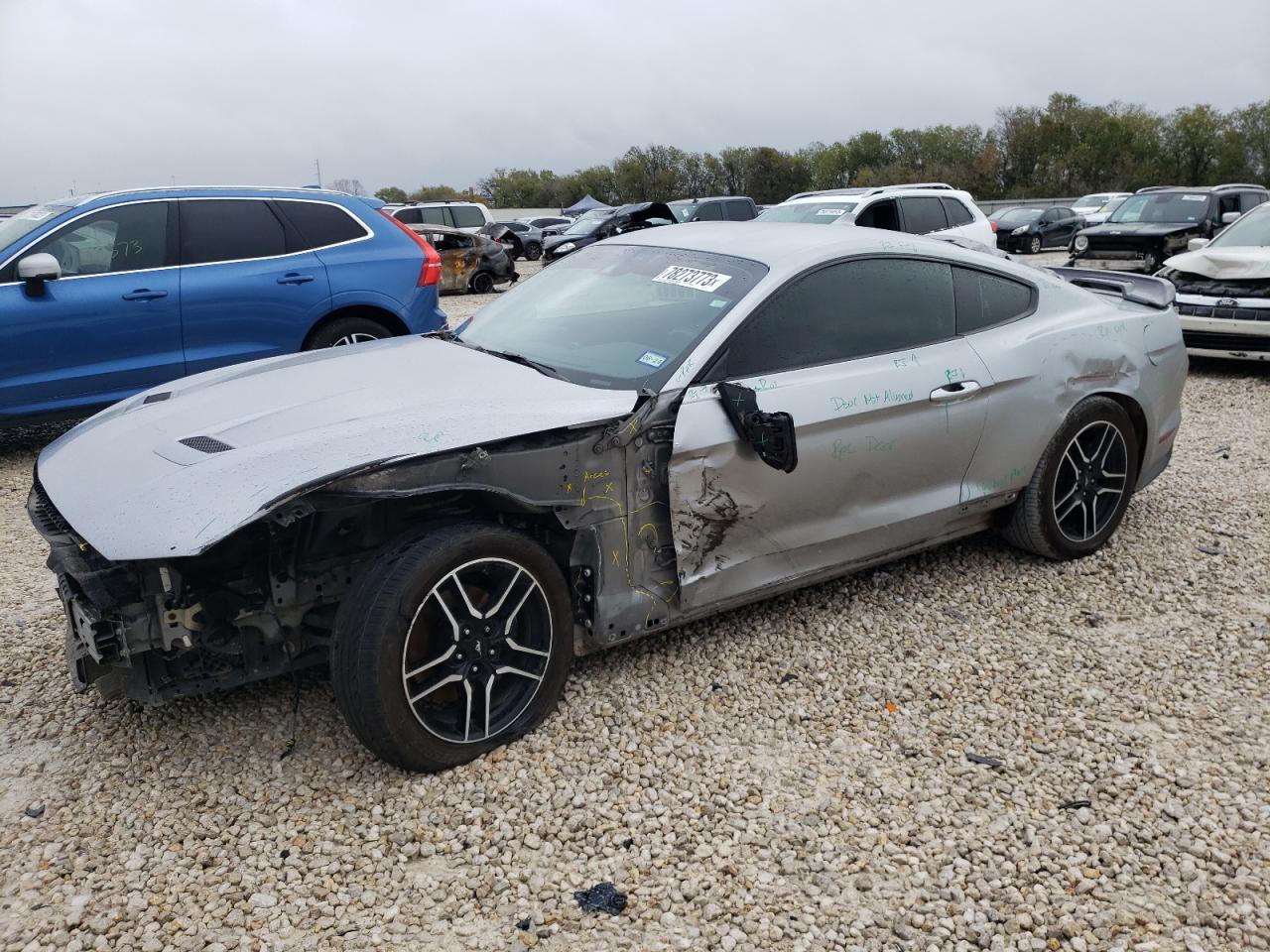 Image 1 of 2021 FORD MUSTANG  2021 with VIN 1FA6P8TH8M5113411