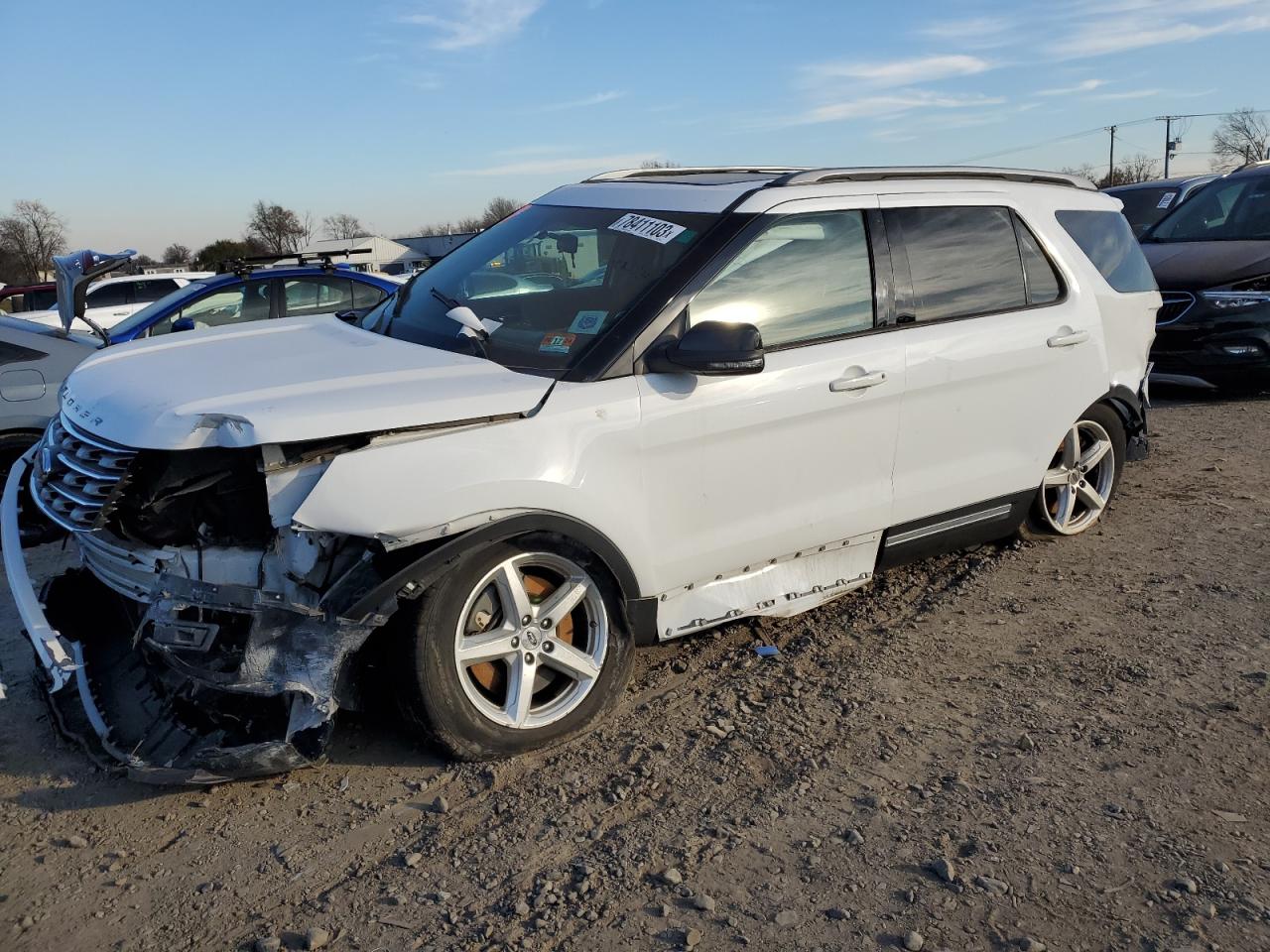 Image 1 of 2017 FORD EXPLORER XLT 2017 with VIN 1FM5K8D83HGD47481