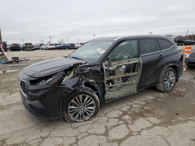 Image 1 of 2022 TOYOTA HIGHLANDER PLATINUM 2022 with VIN 5TDFZRBH0NS170029