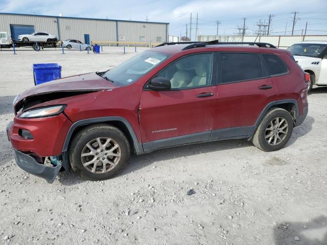 Image 1 of 2017 JEEP CHEROKEE SPORT 2017 with VIN 1C4PJMAB4HW647772