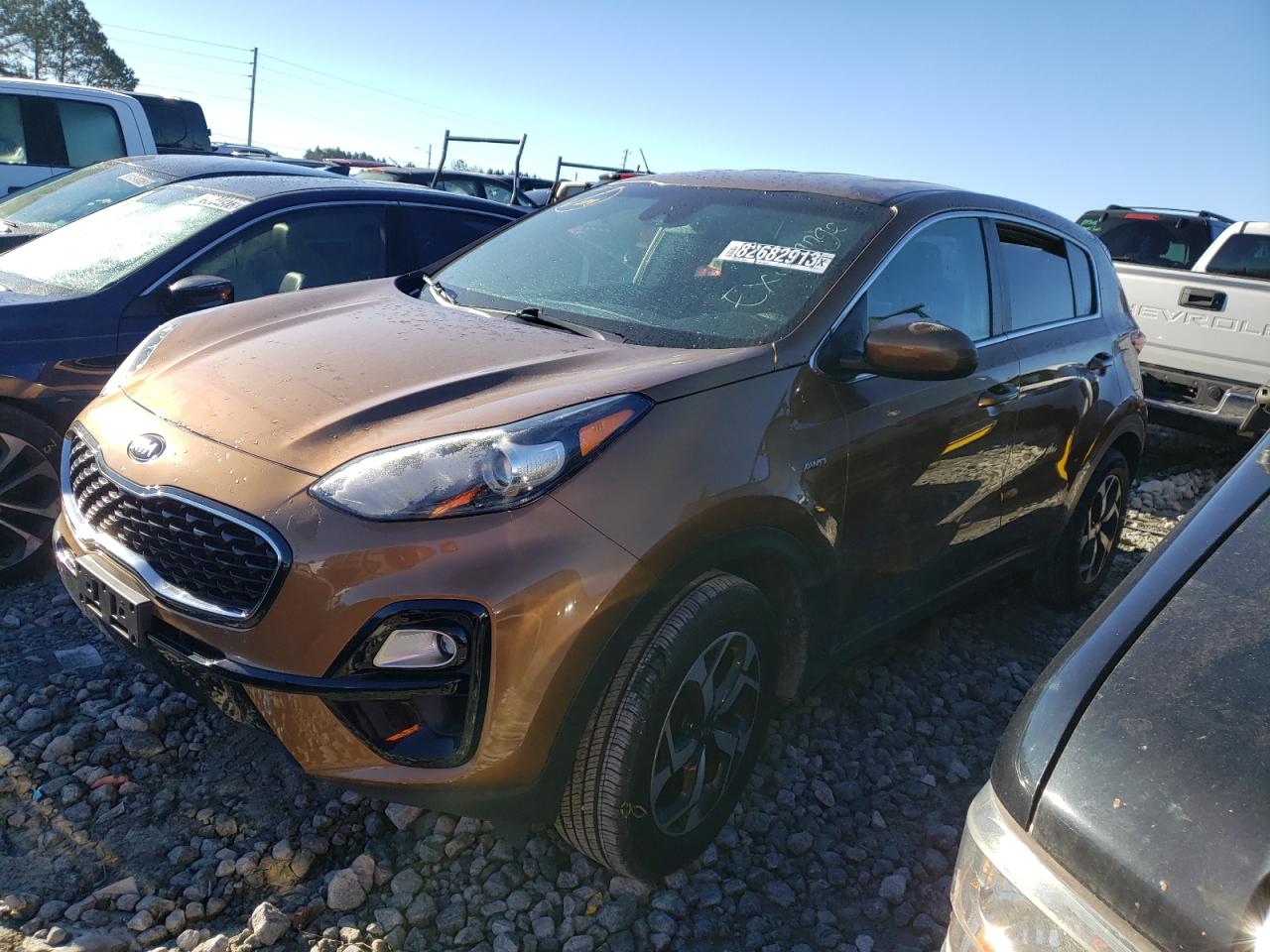 Изображение 1 2020 KIA SPORTAGE LX 2020 с VIN KNDPMCAC8L7726634