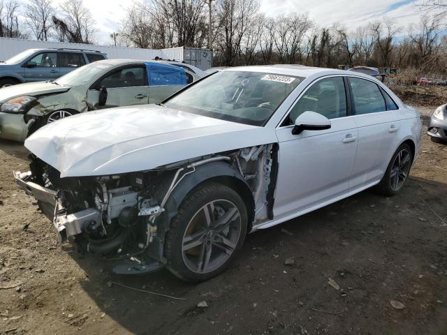 Image 1 of 2017 AUDI A4 PREMIUM PLUS 2017 with VIN WAULNAF47HN027870