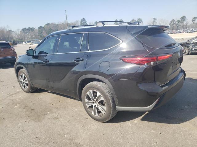 Изображение 2 2021 TOYOTA HIGHLANDER HYBRID XLE 2021 с VIN 5TDGARAH0MS007697