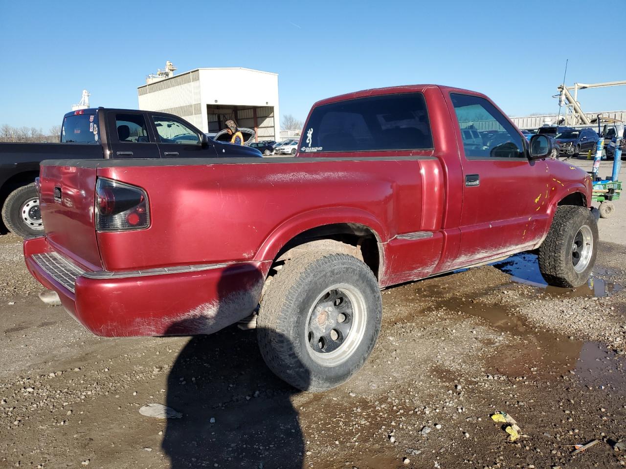 Image 3 of 1996 CHEVROLET S TRUCK S10 1996 with VIN 1GCDT14W4T8211902