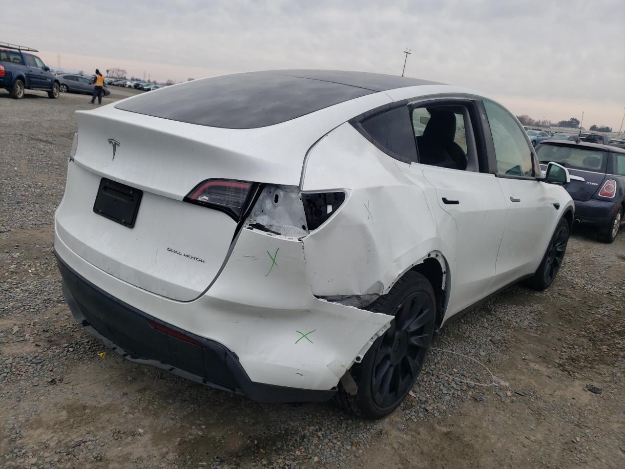 Image 3 of 2023 TESLA MODEL Y  2023 with VIN 7SAYGAEE1PF614692
