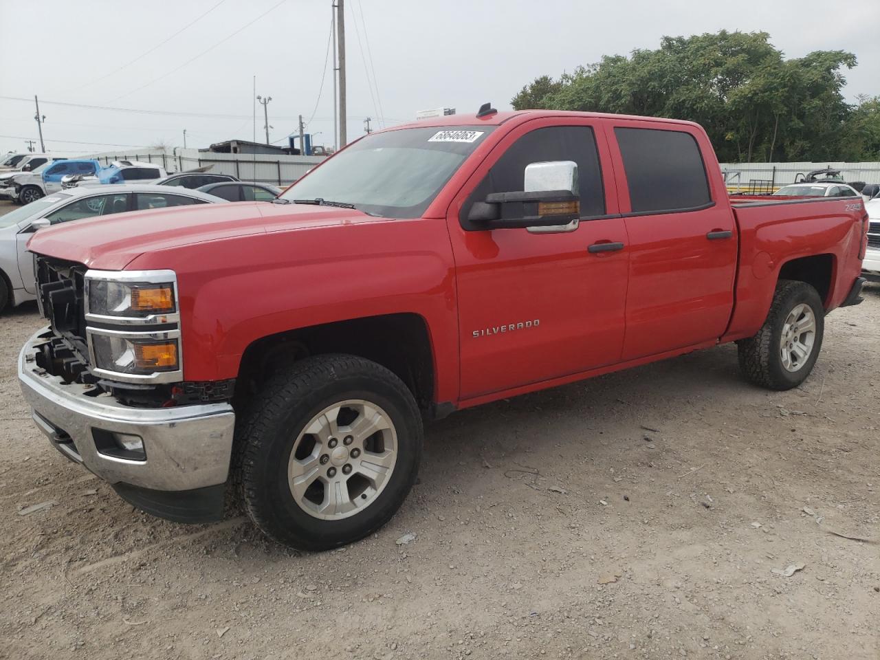 Obraz 1 z 2014 CHEVROLET SILVERADO K1500 LT 2014 z VIN 3GCUKREC9EG128971