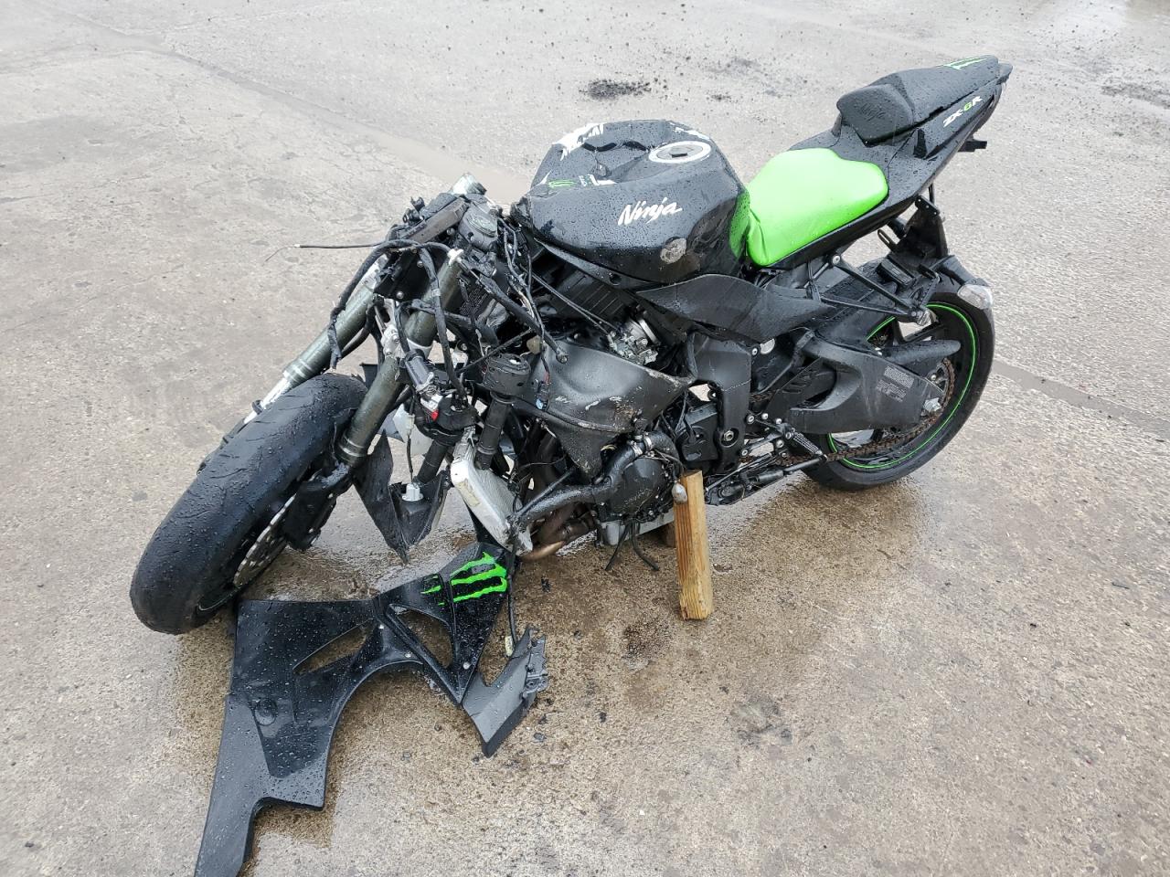 Image 2 of 2009 KAWASAKI ZX600 R 2009 with VIN JKAZX4R119A004789