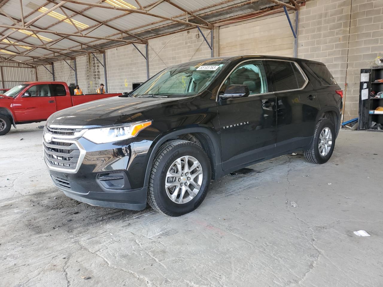 Image 1 of 2020 CHEVROLET TRAVERSE LS 2020 with VIN 1GNERFKW9LJ153899