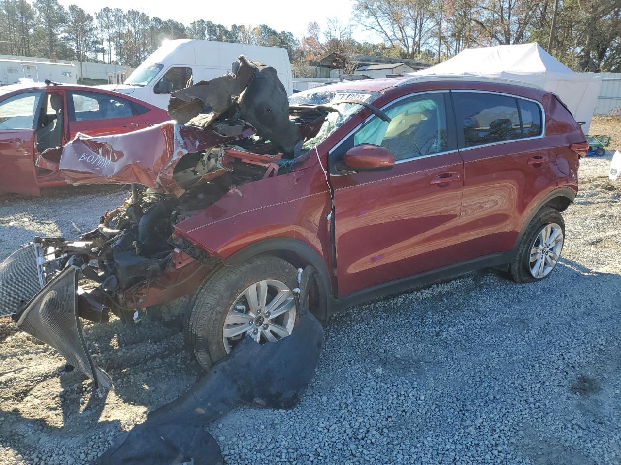 Image 1 of 2019 KIA SPORTAGE LX 2019 with VIN KNDPM3AC9K7591453