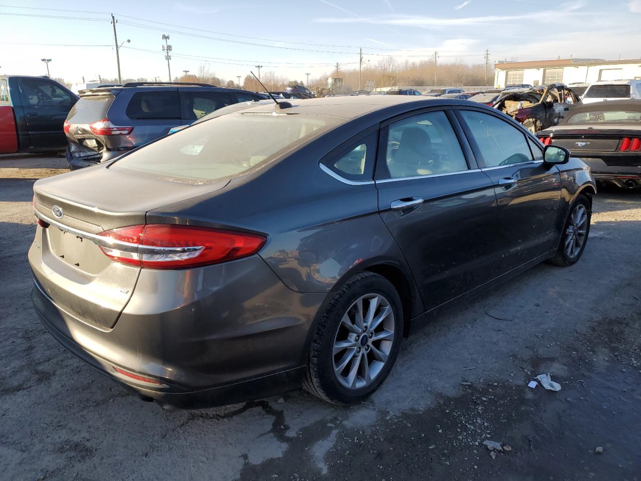 Изображение 3 2017 FORD FUSION SE 2017 с VIN 3FA6P0H74HR126144