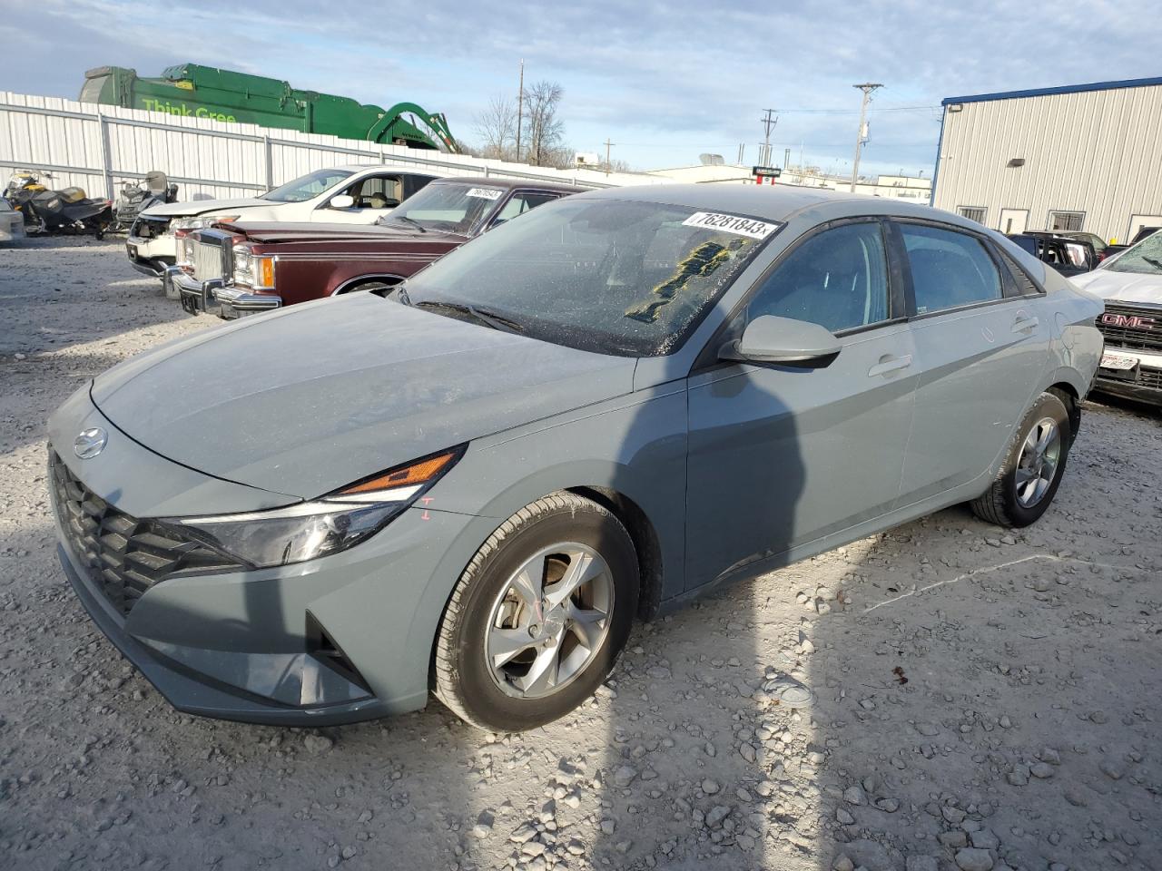Изображение 1 2021 HYUNDAI ELANTRA SE 2021 с VIN KMHLL4AG6MU198097