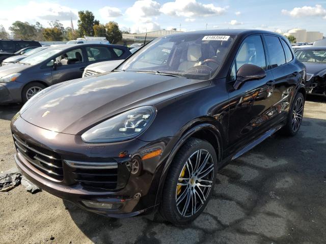 Image 1 of 2017 PORSCHE CAYENNE TURBO 2017 with VIN WP1AC2A22HLA97265