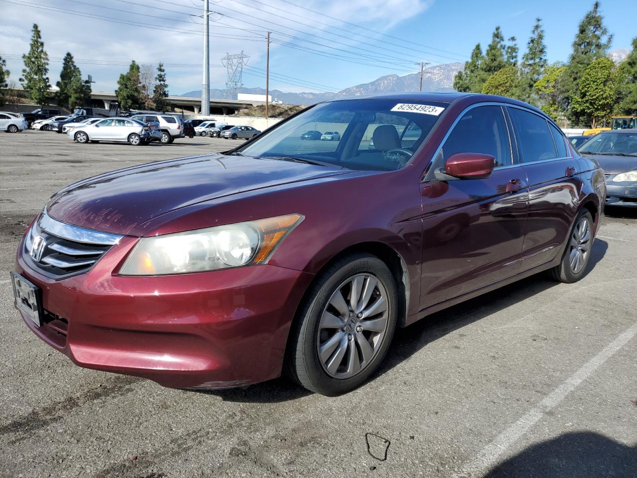 Изображение 1 2012 HONDA ACCORD EX 2012 с VIN 1HGCP2F72CA214609