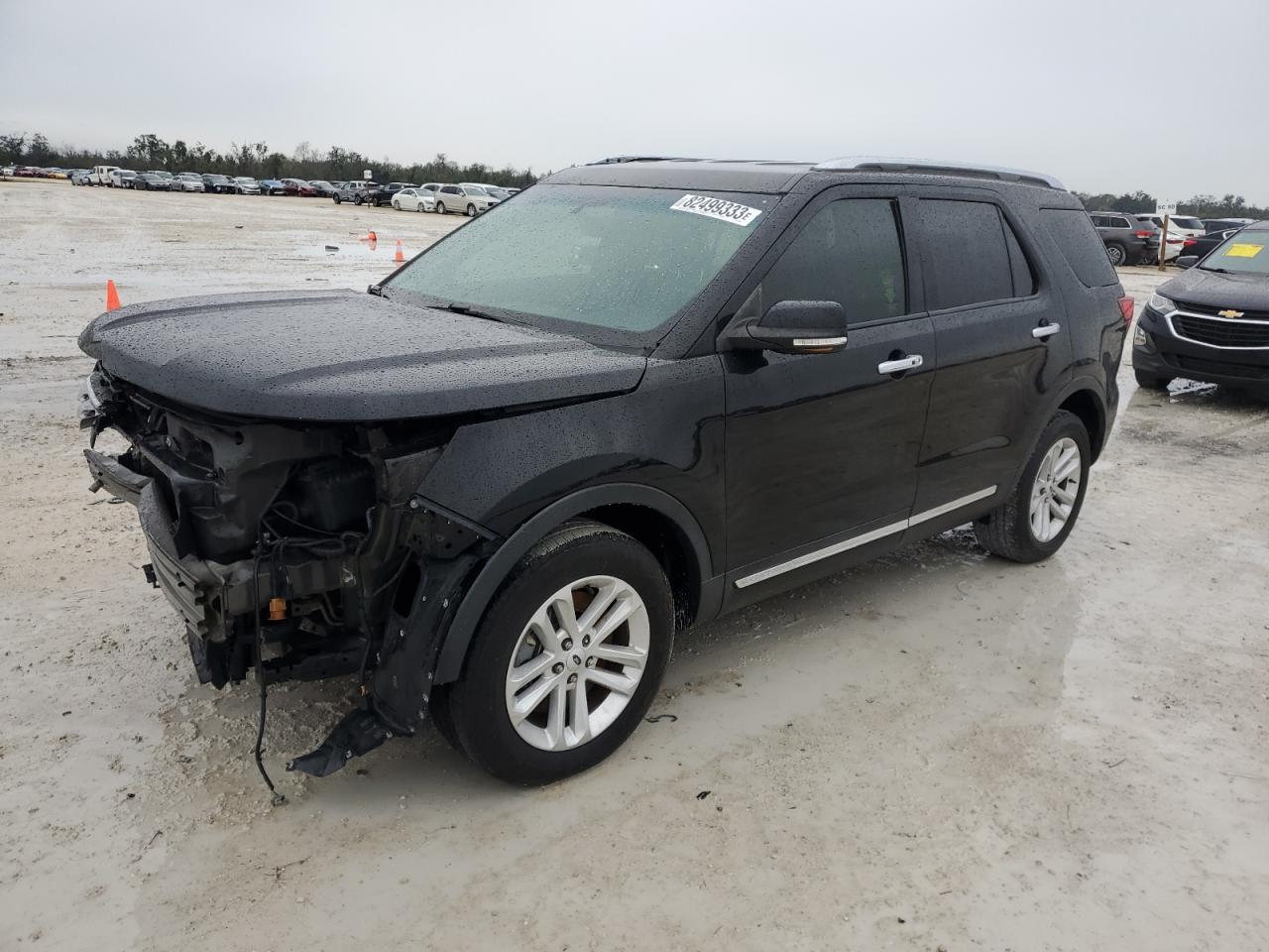 Image 1 of 2016 FORD EXPLORER LIMITED 2016 with VIN 1FM5K7F8XGGB02392