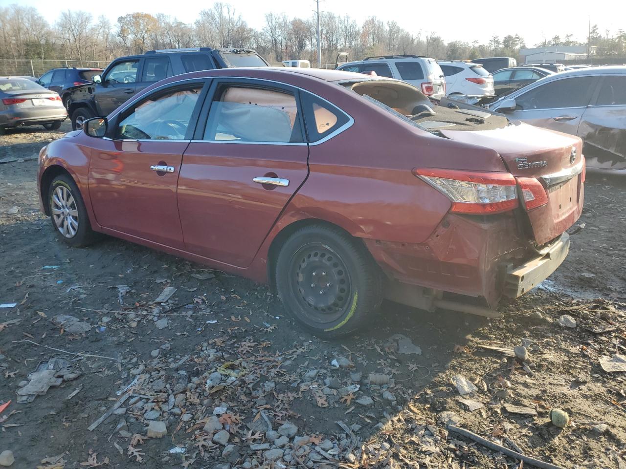 Image 2 of 2015 NISSAN SENTRA S 2015 with VIN 3N1AB7AP6FL665230