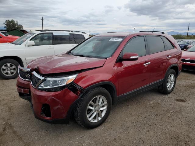 Image 1 of 2015 KIA SORENTO LX 2015 with VIN 5XYKT4A7XFG640691