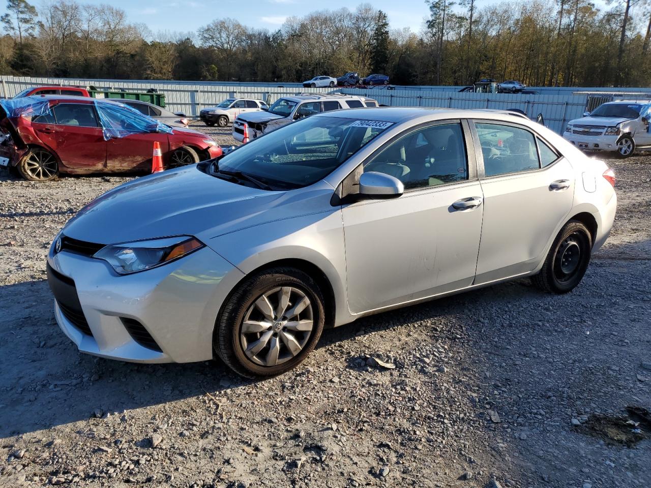 Image 1 of 2014 TOYOTA COROLLA L 2014 with VIN 2T1BURHE3EC040216