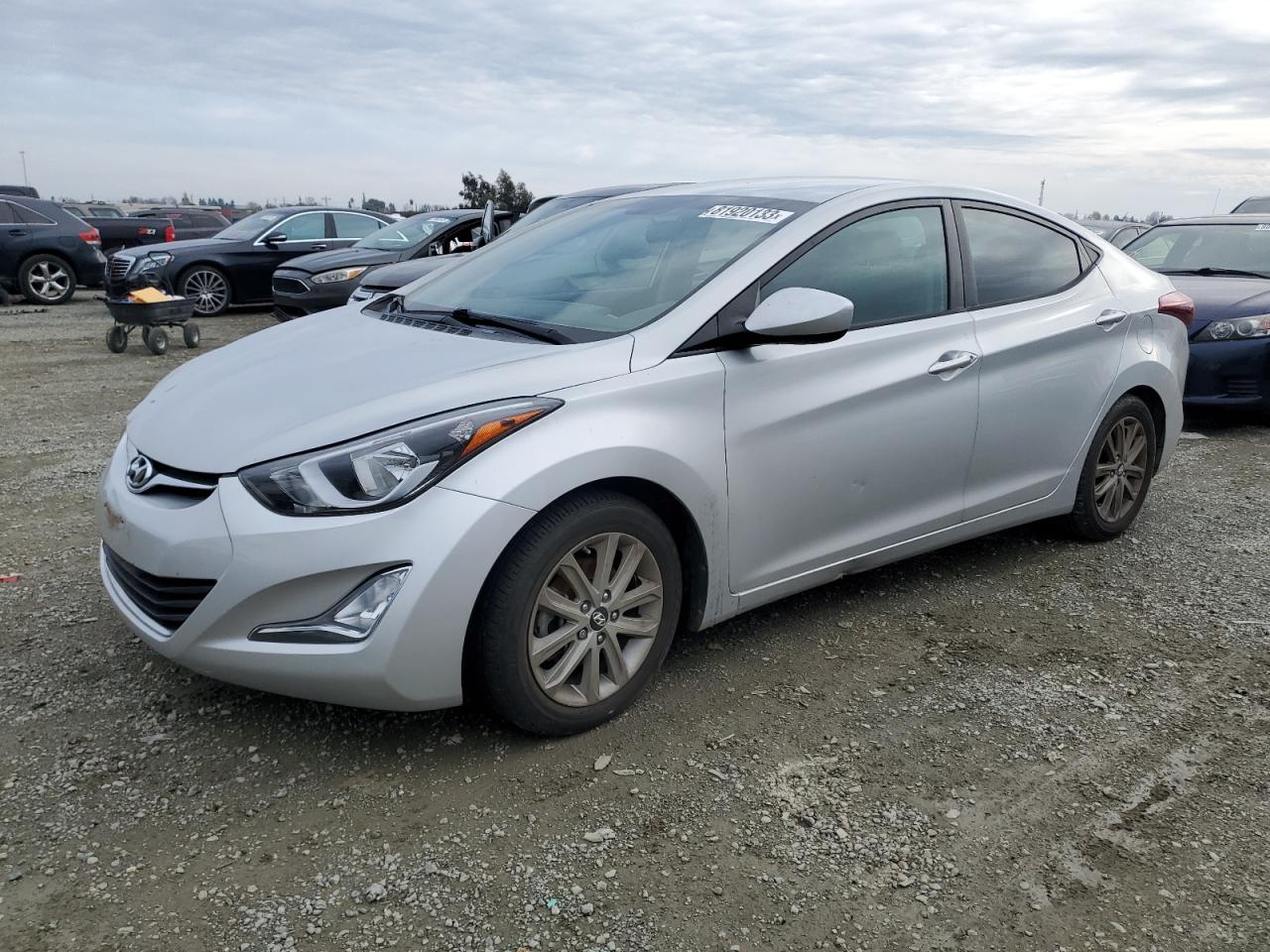Obraz 1 z 2014 HYUNDAI ELANTRA SE 2014 z VIN KMHDH4AE3EU124156