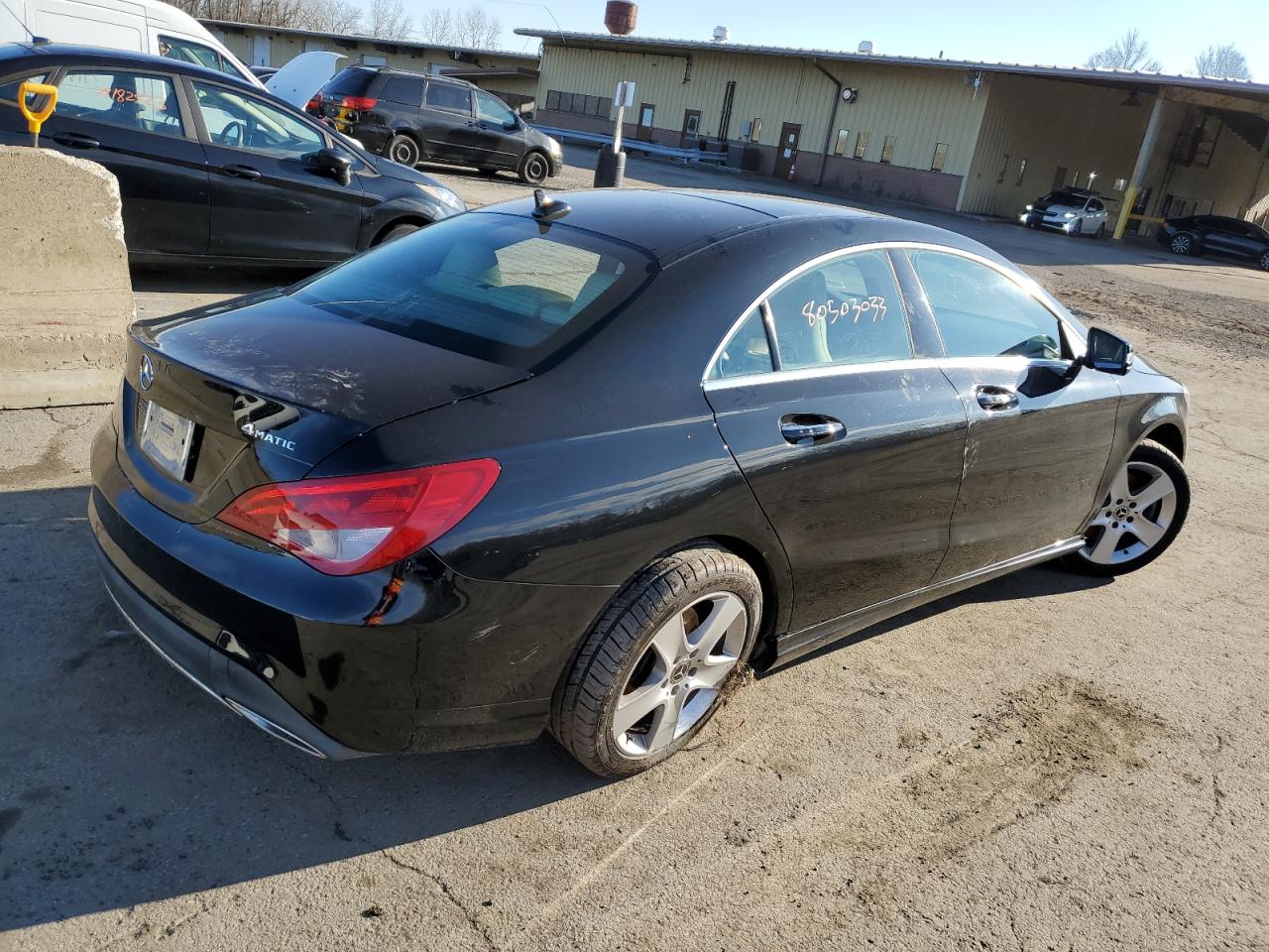 Image 3 of 2019 MERCEDES-BENZ CLA 250 4MATIC 2019 with VIN WDDSJ4GB7KN710254
