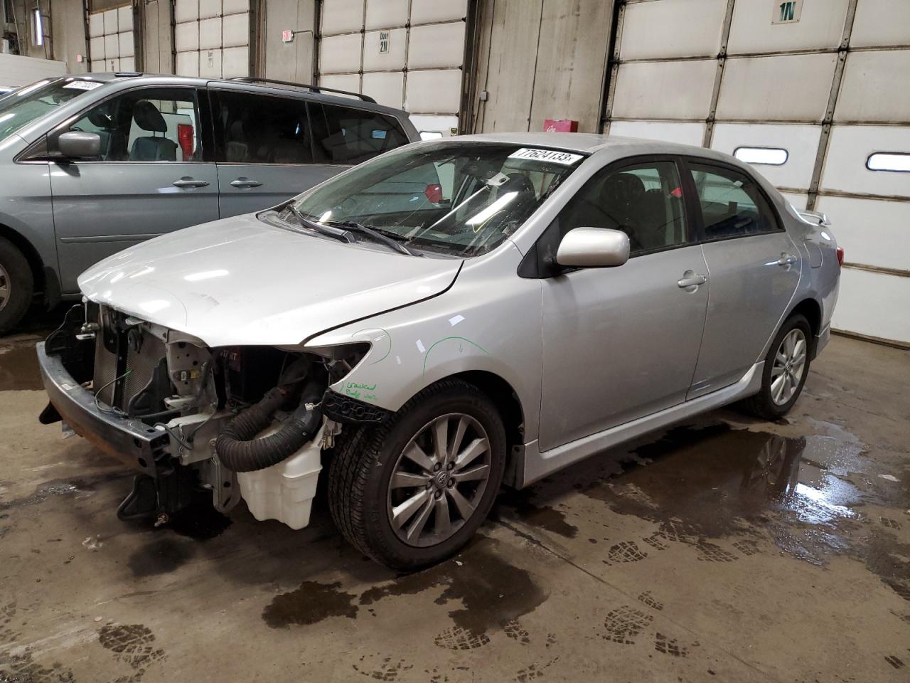 Image 1 of 2009 TOYOTA COROLLA BASE 2009 with VIN 1NXBU40E19Z124151