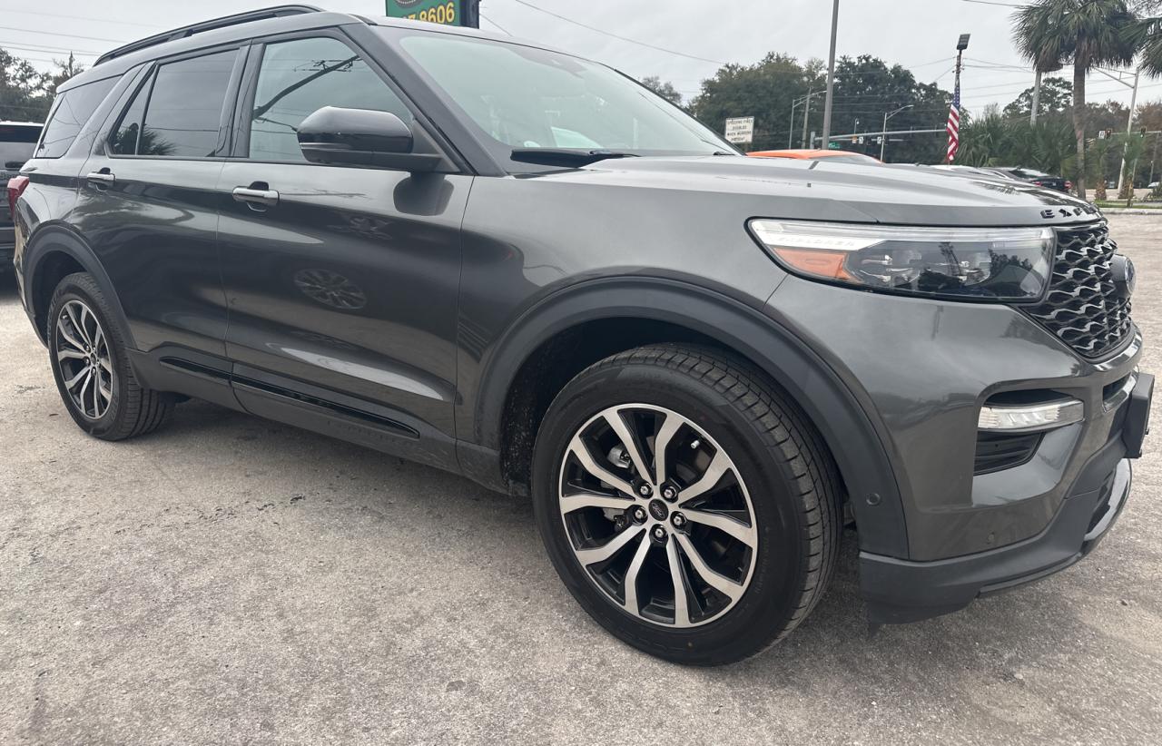 Изображение 1 2020 FORD EXPLORER ST 2020 с VIN 1FM5K8GC6LGA10926
