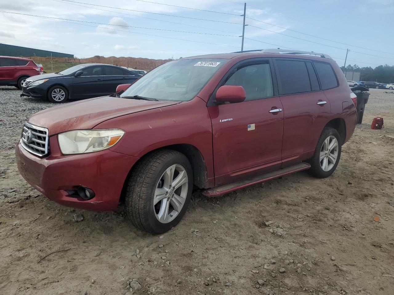 Image 1 of 2008 TOYOTA HIGHLANDER LIMITED 2008 with VIN JTEDS42A982062405